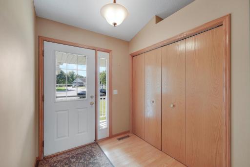 Front Entry with Big Closet