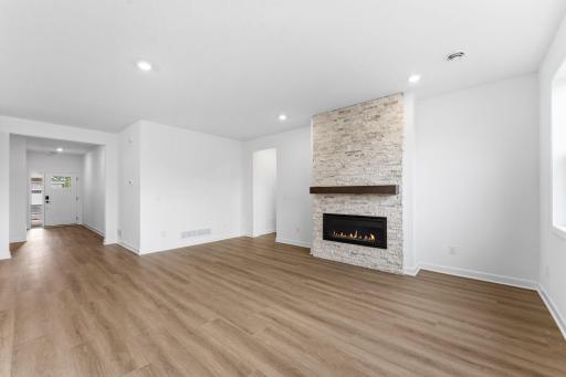 The Great Room is a comfortable retreat within the home, ideal for spending shared moments with loved ones.