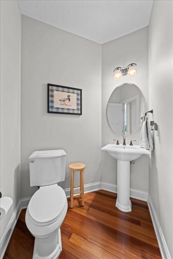 Powder room.