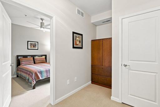 Storage cabinet stays with the home