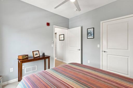 Spacious bedroom
