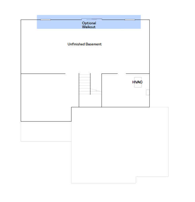 Bristol lower level floorplan.