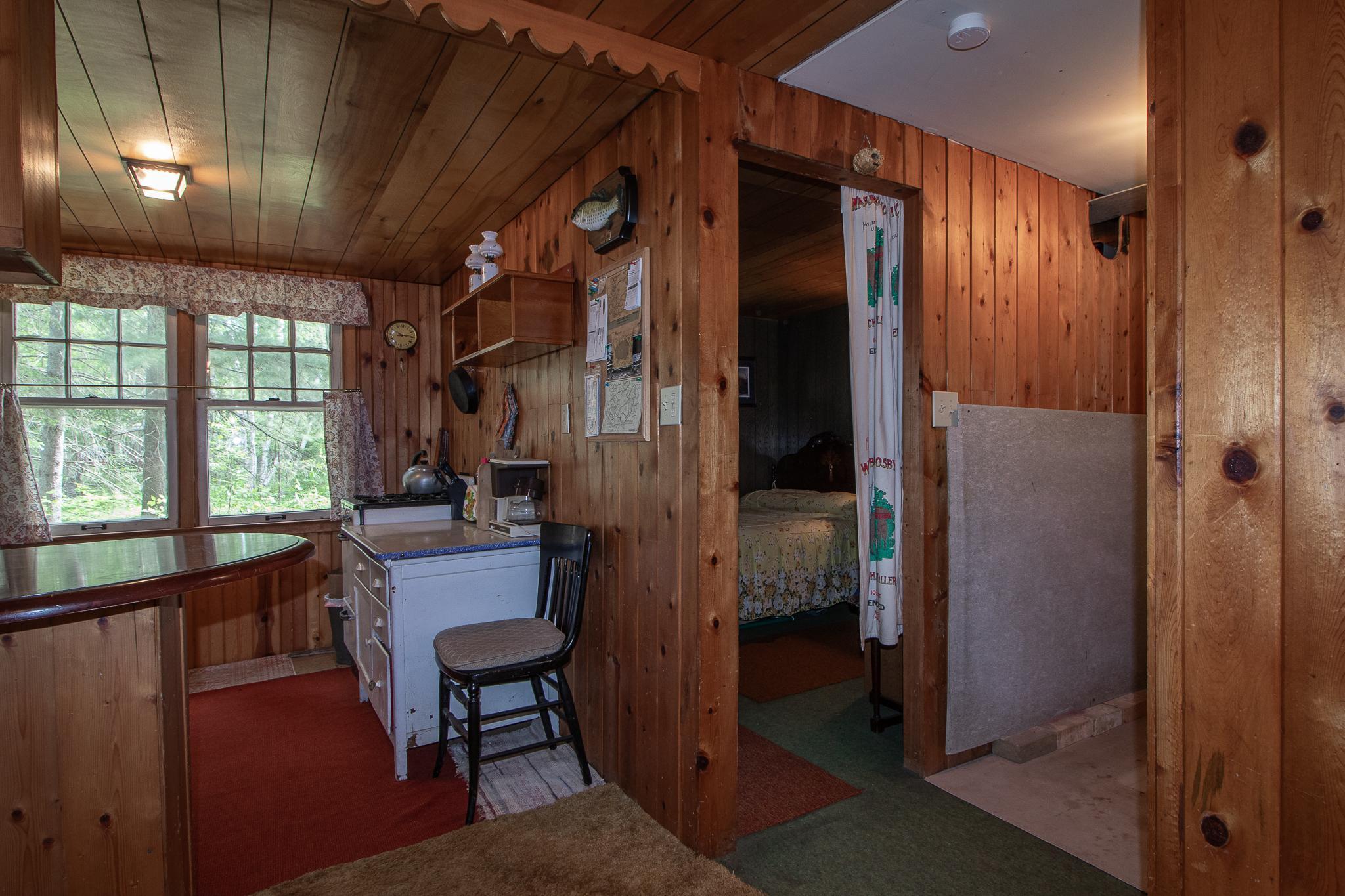 Bedroom to the right