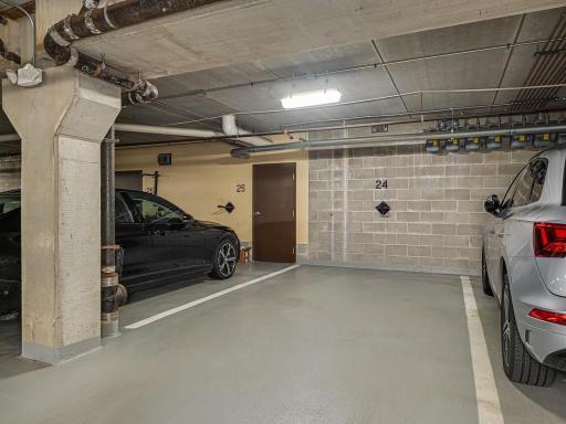 The condominium offers the convenience of a single, heated garage parking space.