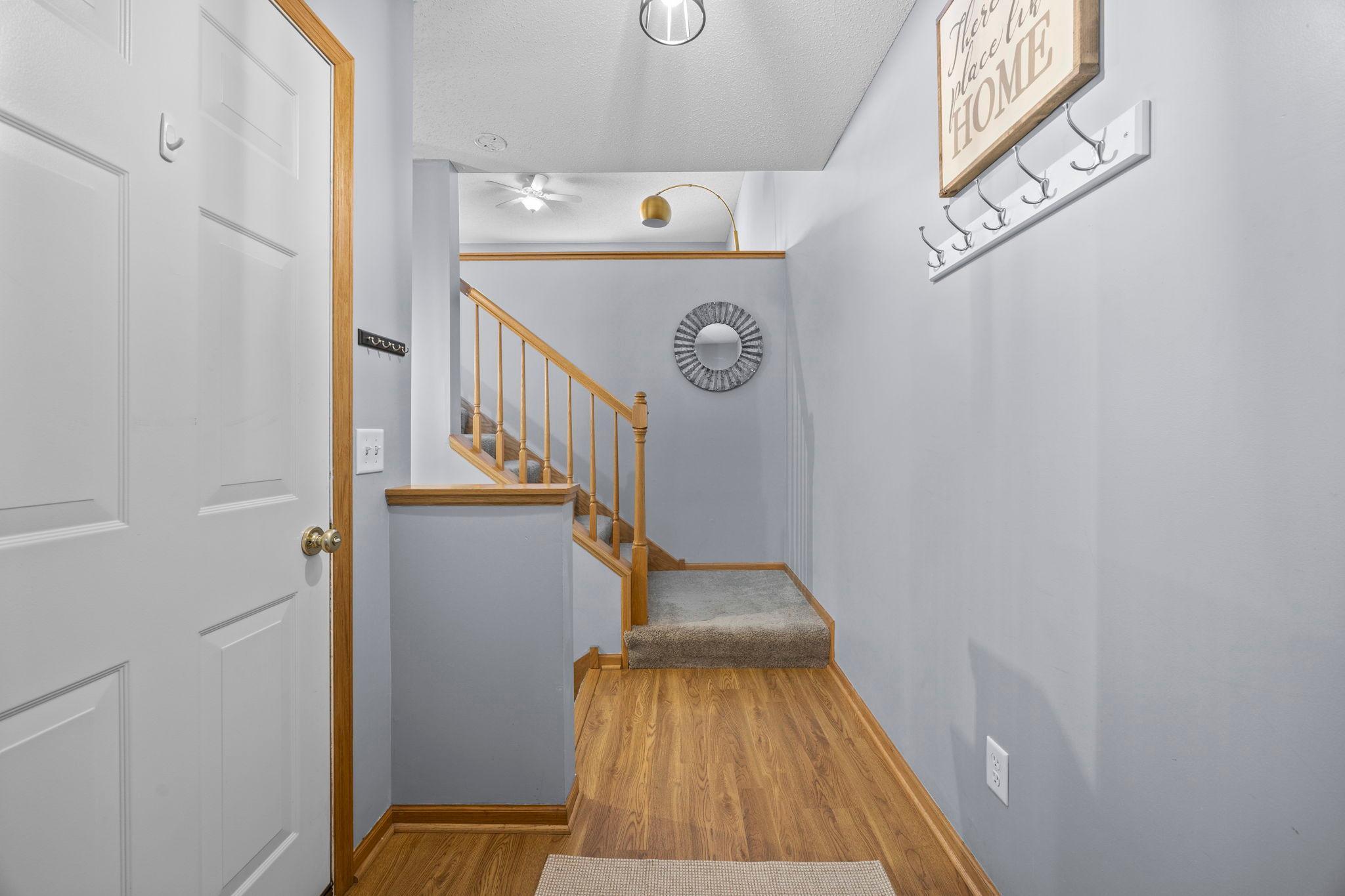 The home also offers great, clean curb appeal and a finished, attached two-car garage, providing added convenience and protection through Minnesota’s seasons.