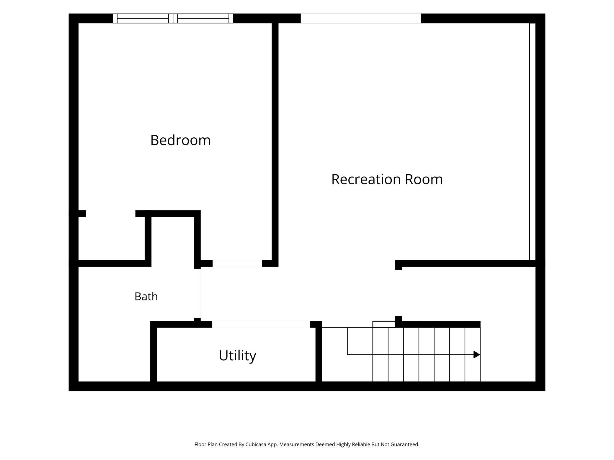 Lower level floorplan.
