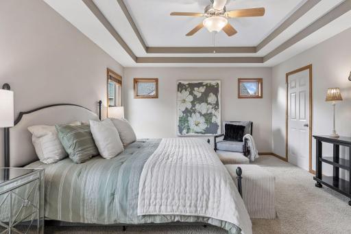 Walk-in closet plus 2 reach in closets!