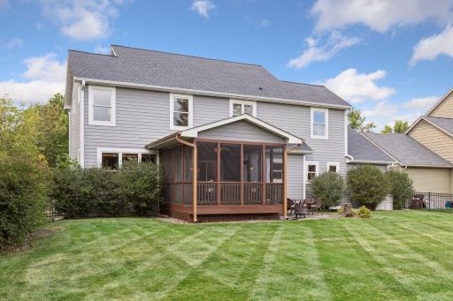 Huge flat yard