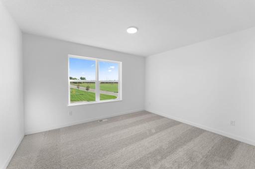 All the bedrooms are situated on the upper level to provide a tranquil refuge after a busy day.