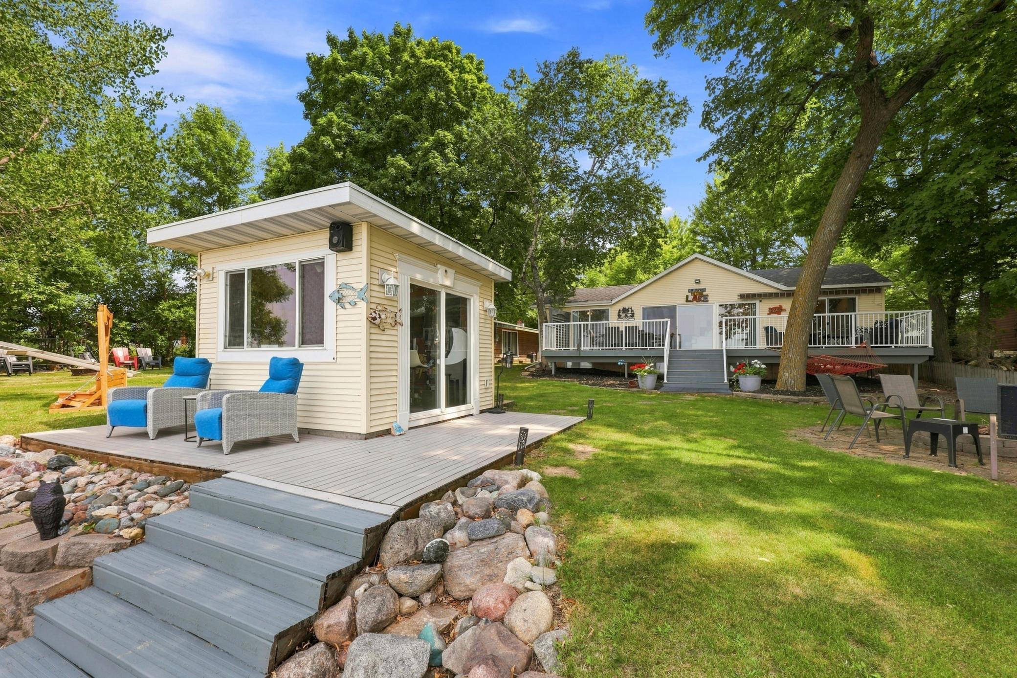 Boathouse with Deck Area