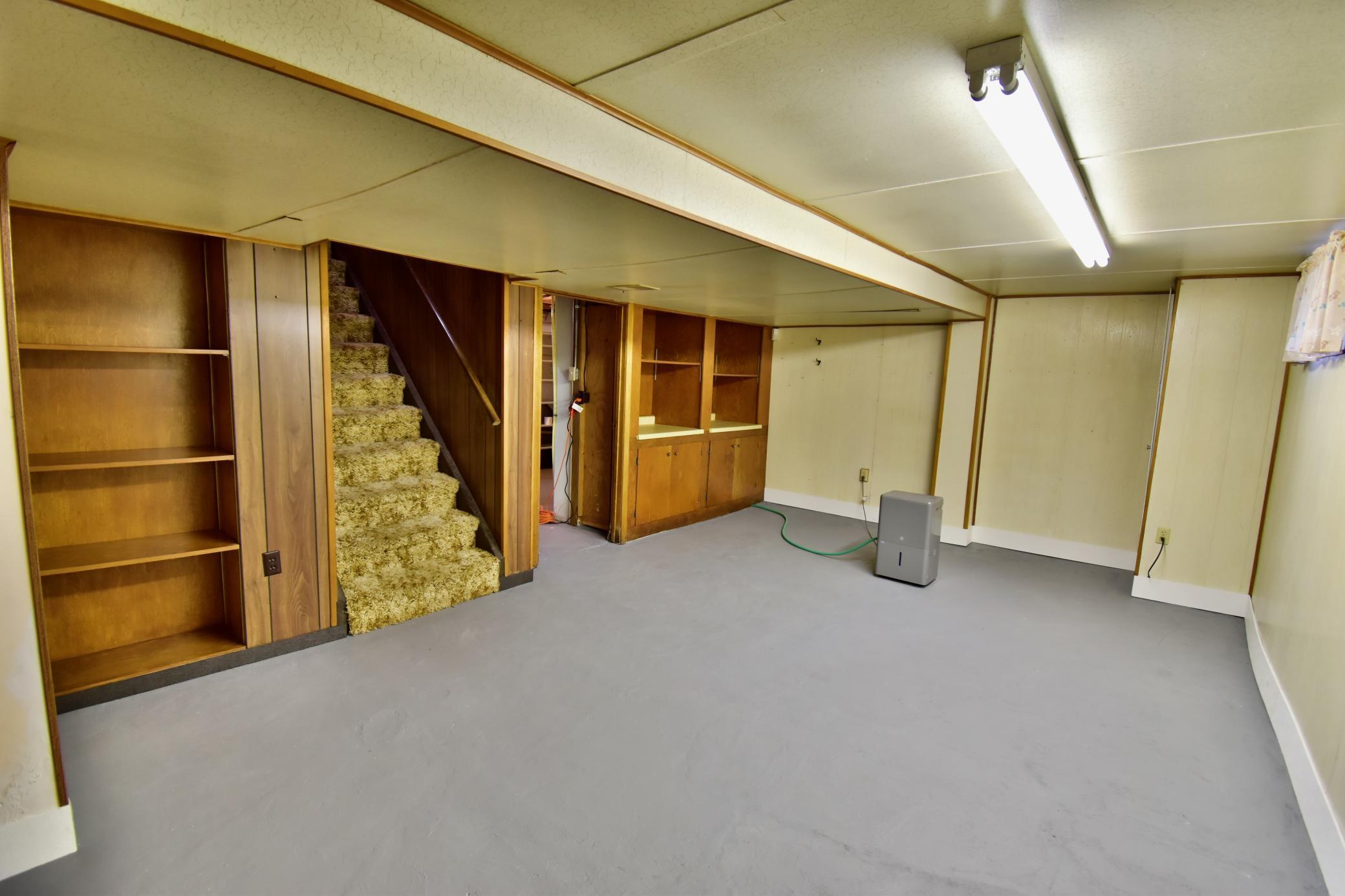 Built-ins give additional storage or display areas