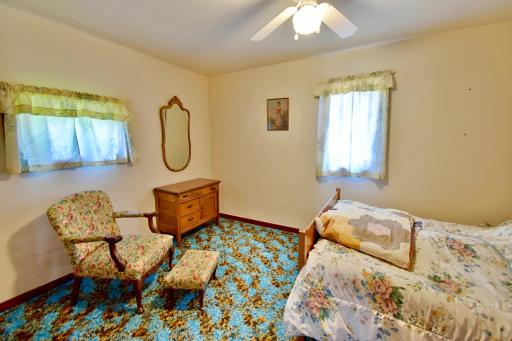 The second bedroom is also very spacious