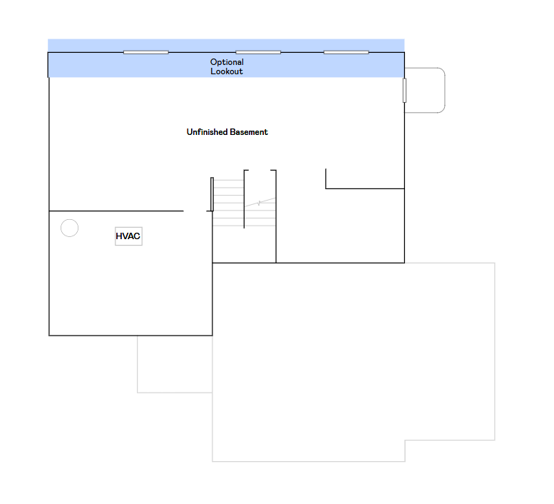 Vanderbilt lower level floorplan.