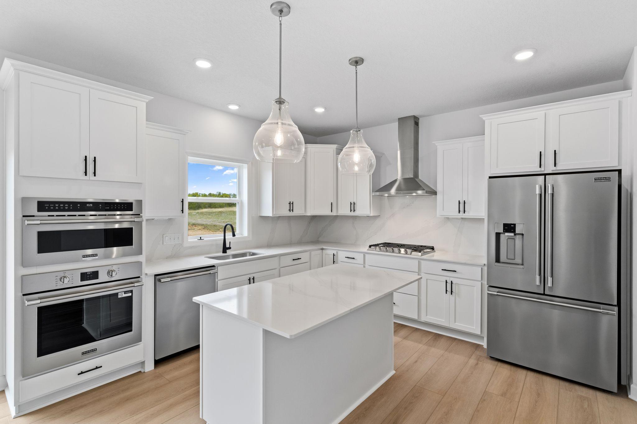 (All the following photos are of a similar home, actual finishes may vary.)