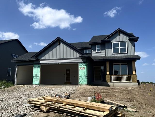 Welcome to 14788 74th St NE! (Photo is of the actual home in progress.)