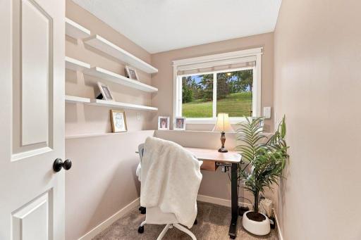 Cozy bonus space currently used as an officeâideal for work, hobbies, or a quiet retreat.