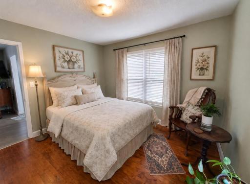 Main floor 2nd bedroom virtually staged