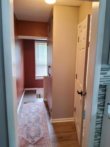 Hallway and closet