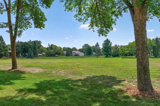 Green space - great for summer activities!