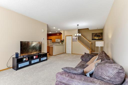 Living and dining area