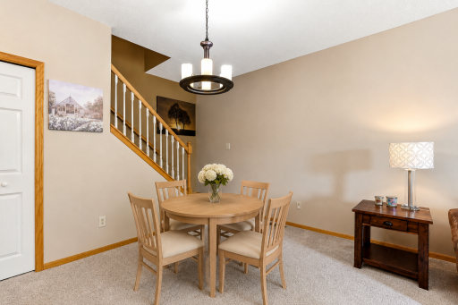 Dining area (this photo contains digital staging elements)