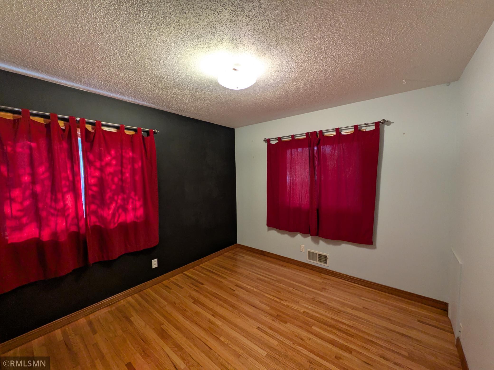 2nd Bedroom with chalkboard wall