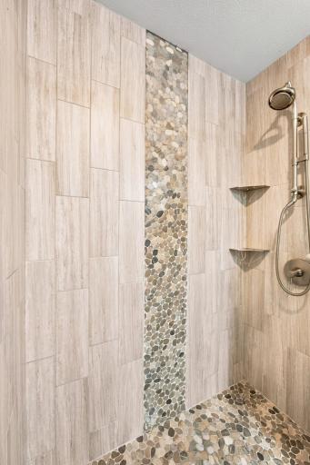 Bathroom (2) Lower Level Tile Walk-In Shower
