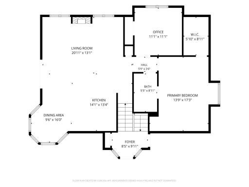 Upper Level - Floor Plan (measurements approx.)