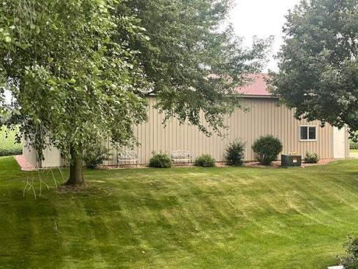 64 X 40 Finished Pole Barn, with separated shop area