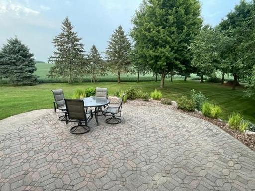 Enjoy the 22' X 22' Paver Patio with space to entertain, grilling out or just relaxing in your own "park"