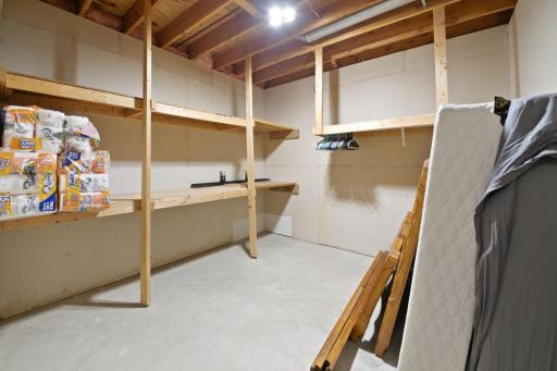 No lack of storage throughout this home PLUS your own separate storage room