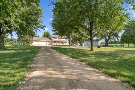 The serenity this homesite offers as you drive up to the home is a rare find