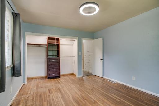 1ST BEDROOM - MAIN FLOOR