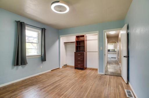1ST BEDROOM - MAIN FLOOR