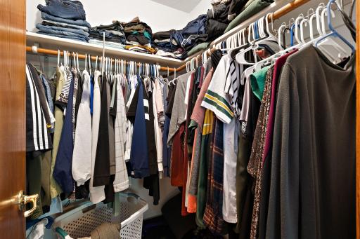 Walk in Primary Closet