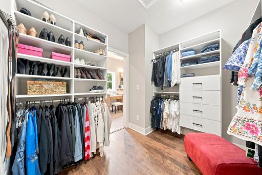 Primary En-Suite - Walkthrough Closet