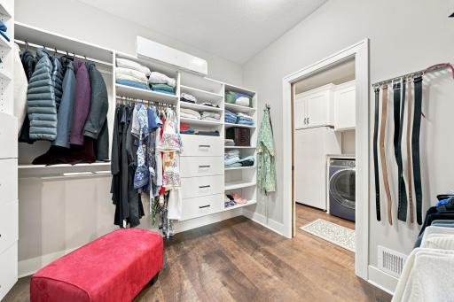 Primary En-Suite - Walk-in/through Closet