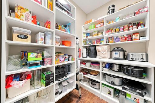Hidden Pantry - Appliance Storage