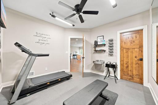 Workout Room/Drinking Fountain - Lower Level