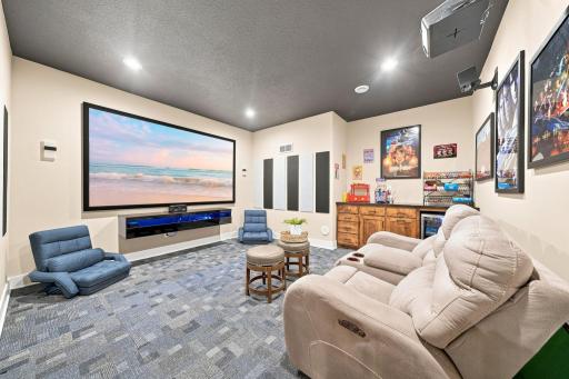 Theater/Entertainment/Gaming Room - Lower Level