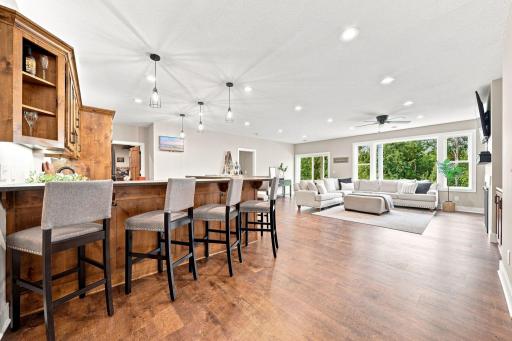 Family Room/Entertainment Room - Lower Level