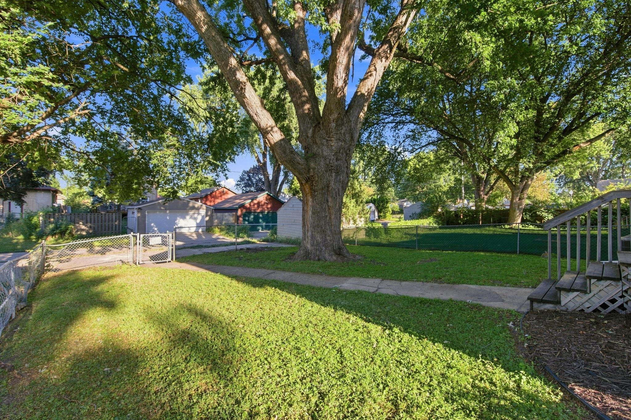 Gorgeous mature trees line the neighborhood