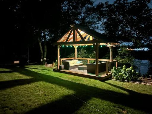 Night views of the gazebo!
