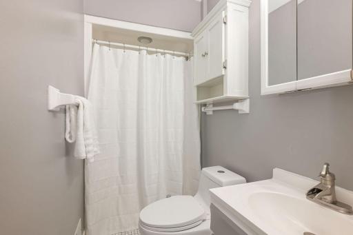 Upper-level Bedroom 3/4 private Bathroom