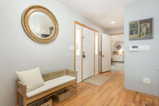 Welcoming entryway