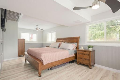 Lower-level Bedroom - can be used as a Primary Bedroom