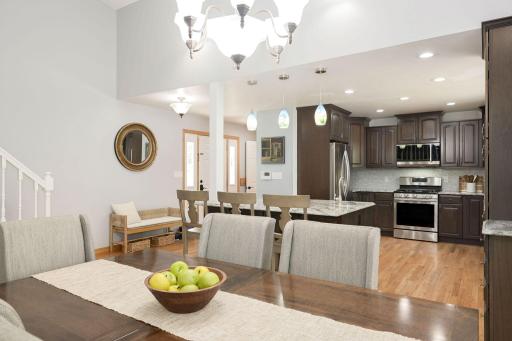 This home is so open and spacious-perfect for entertaining family & friends.