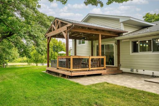 Patio and porch