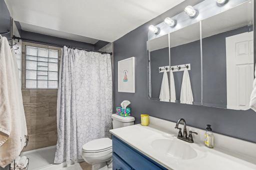 Updated lower level bathroom