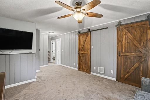 Lower level family room